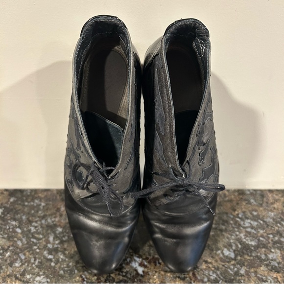 Naot Prima Bella Baccio Black Leather Heels EU Size 40 US 9 9.5 Shoes - Picture 7 of 10